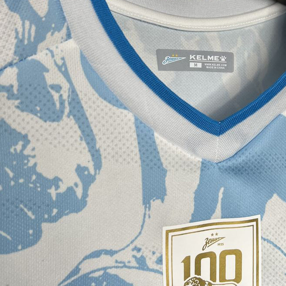 Jersey 2024/25 Zenit Visitante Manga corta Versión Fan