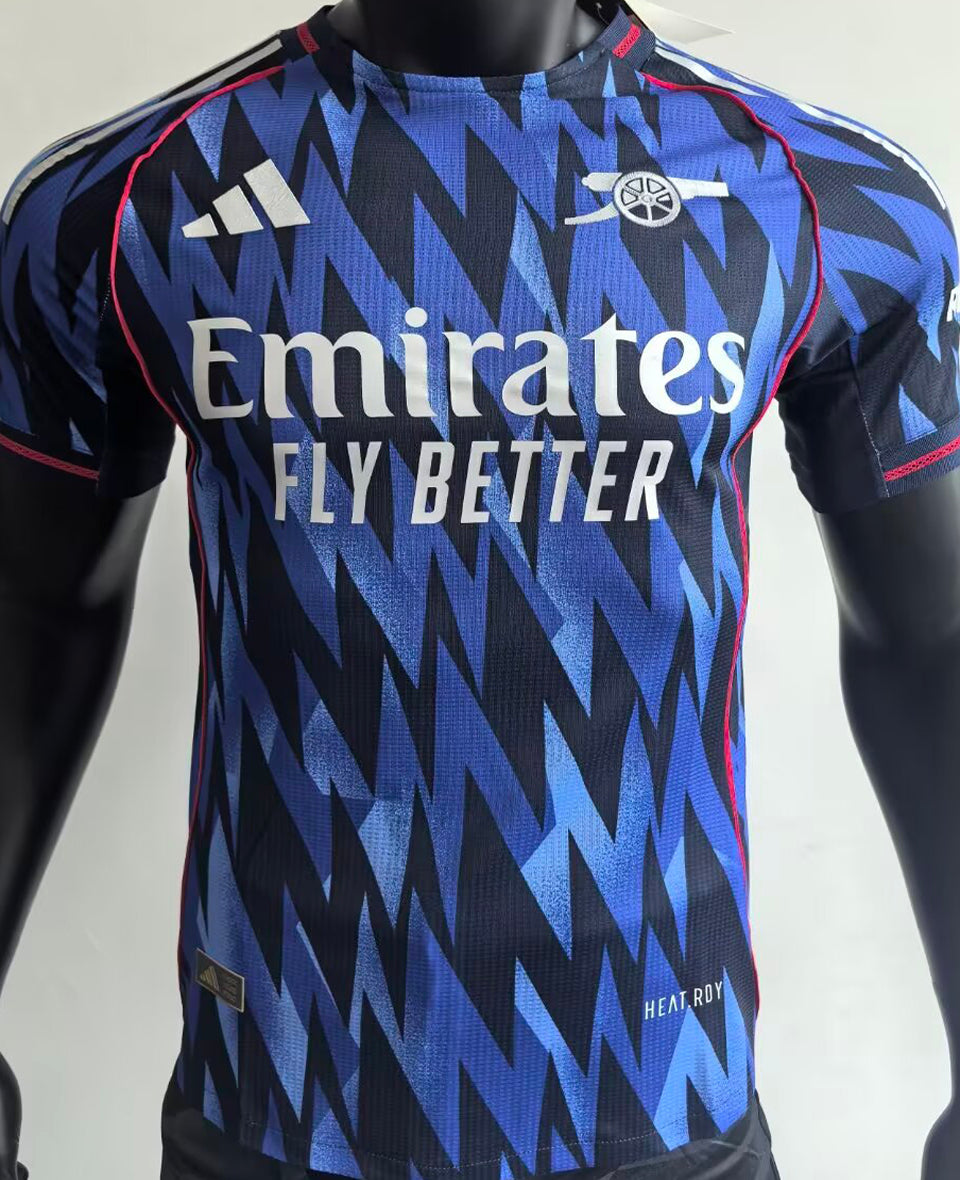 Jersey 2025/26 Arsenal Visitante Manga corta Versión Jugador