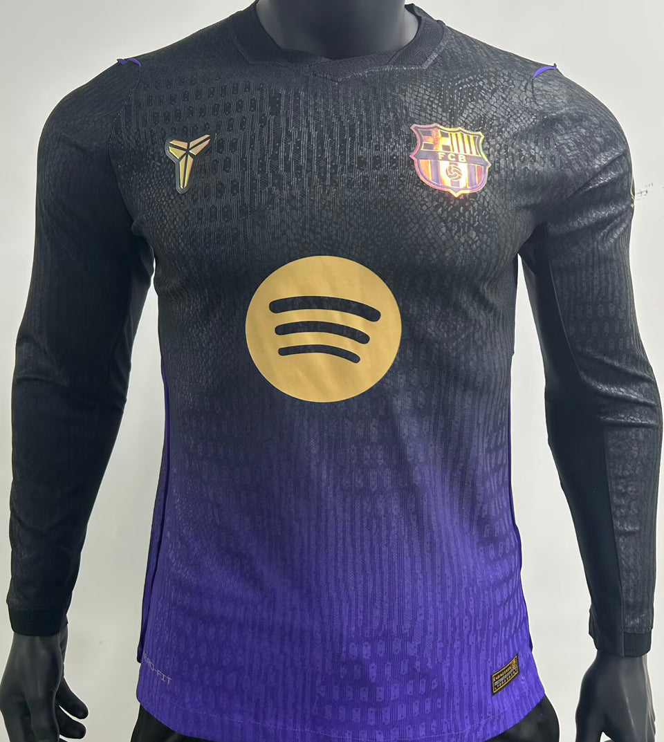 jersey 2026/27 barcelona visitante manga larga versión jugador