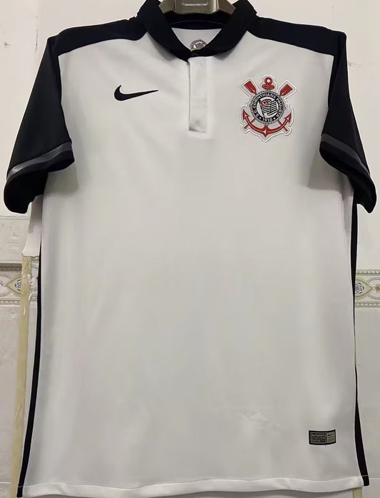 Jersey 2015/16 Corinthians Local Manga corta Versión Fan Retro