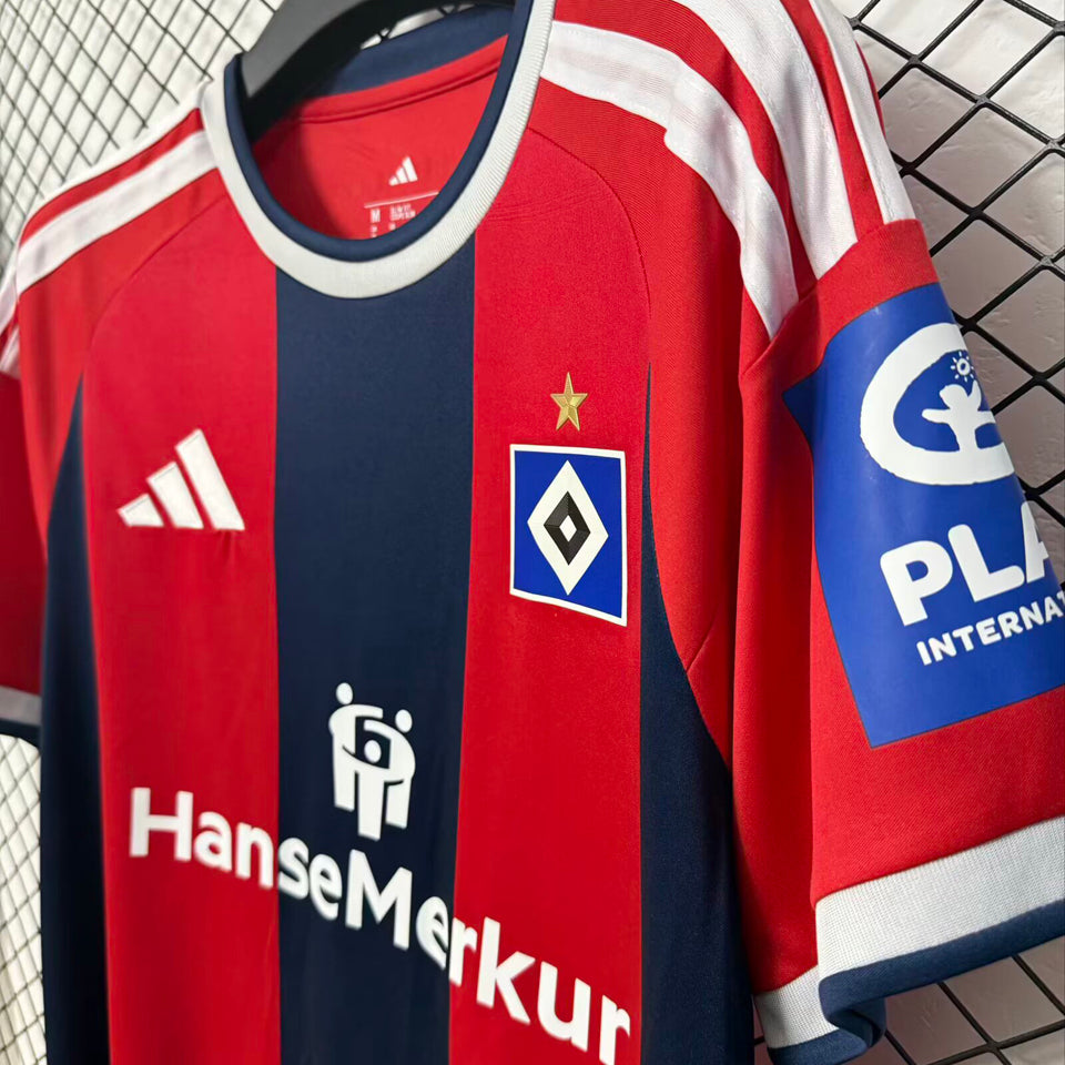 jersey 2026/27 hamburger tercero manga corta versión fan