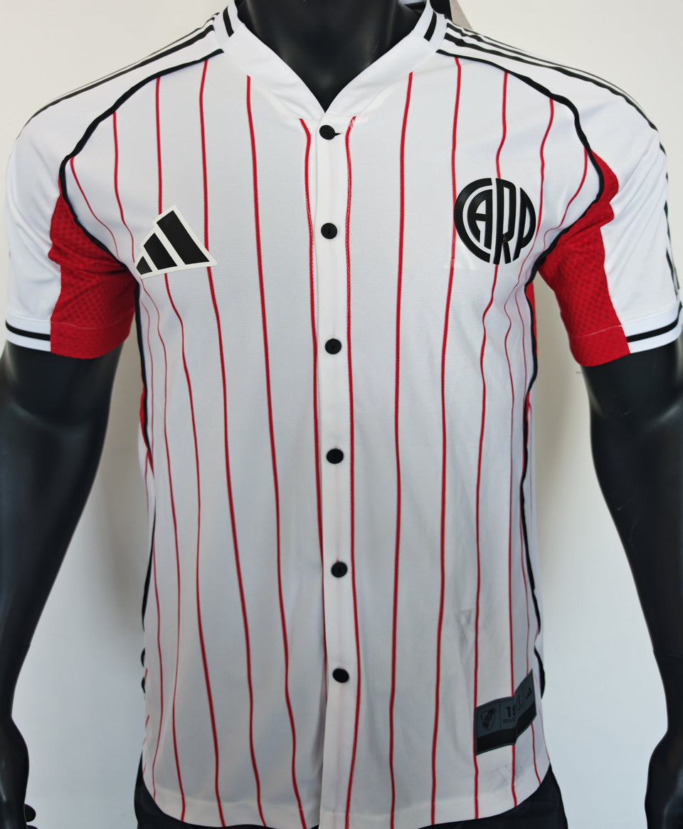 jersey 2025/26 river plate  baseball especial manga corta versión jugador