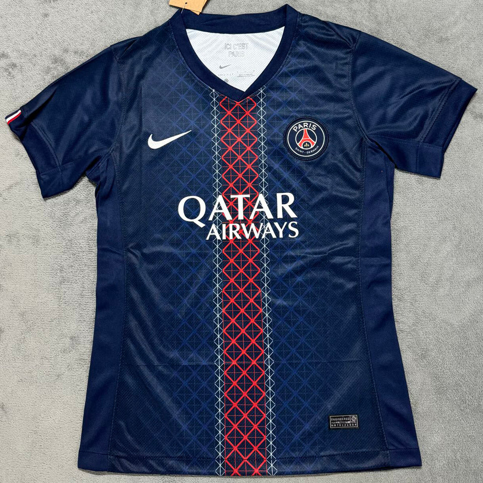 jersey 2025/26 psg local manga corta mujer