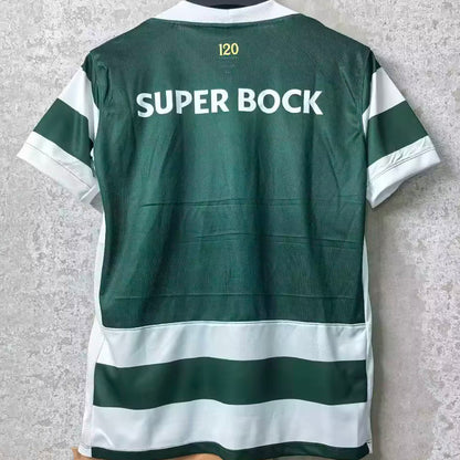 Jersey 2026/27 Sporting Lisbon Local Manga corta Versión Fan