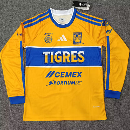 Jersey 2026/27 Tigres Local Manga larga Versión Fan