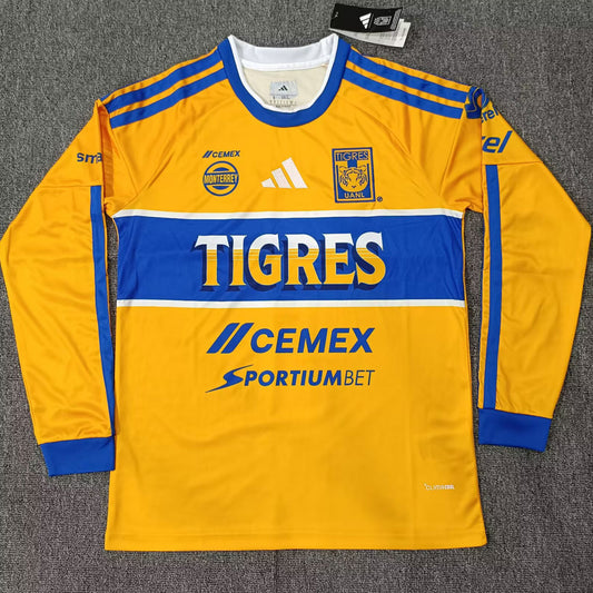Jersey 2026/27 Tigres Local Manga larga Versión Fan