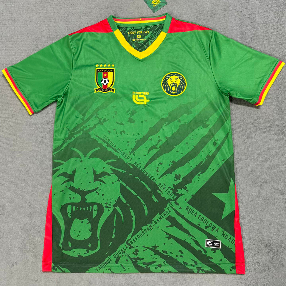 2025/26 Cameroon Local Versión Fan Selecciones