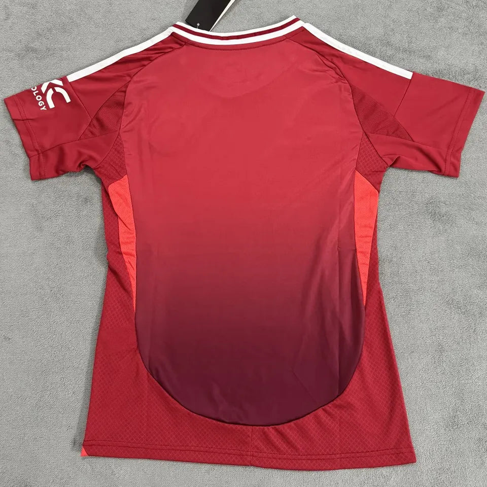 Jersey 2024/25 Manchester United Local Manga corta Mujer