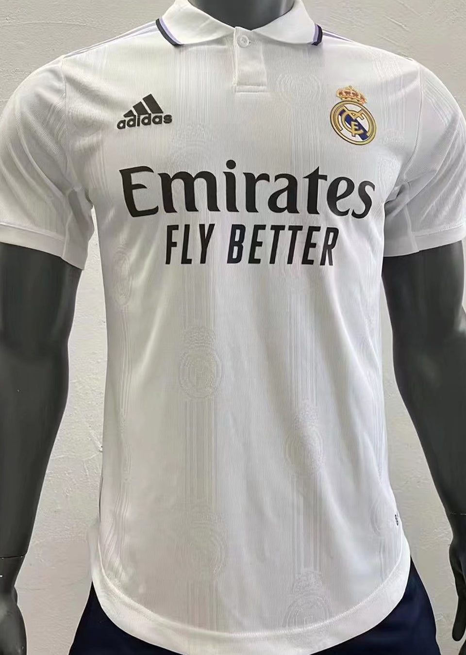 jersey 2022/23 real madrid local manga corta versión jugador