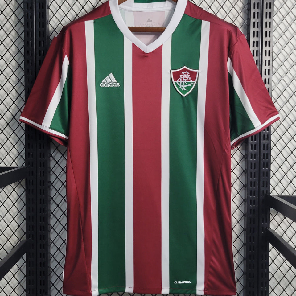 Jersey 2016/17 Fluminense Local Manga corta Versión Fan Retro