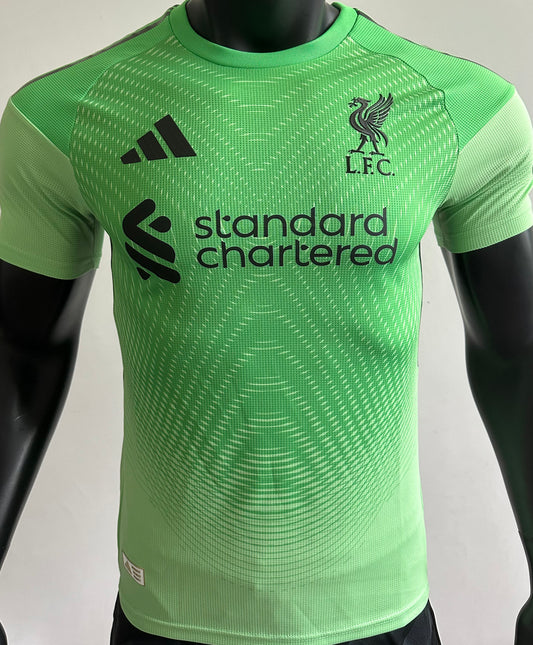 Jersey 2025/26 Liverpool Portero Manga corta Versión Jugador