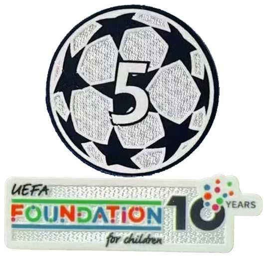 2025/26 Patch UEFA Champions League Cup Parches/Letras