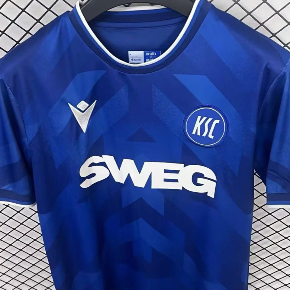 jersey 2025/26 karlsruher sc local manga corta versión fan