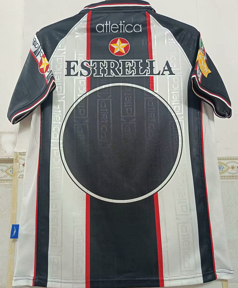 jersey 1999/2000 atlas tercero manga corta versión fan retro