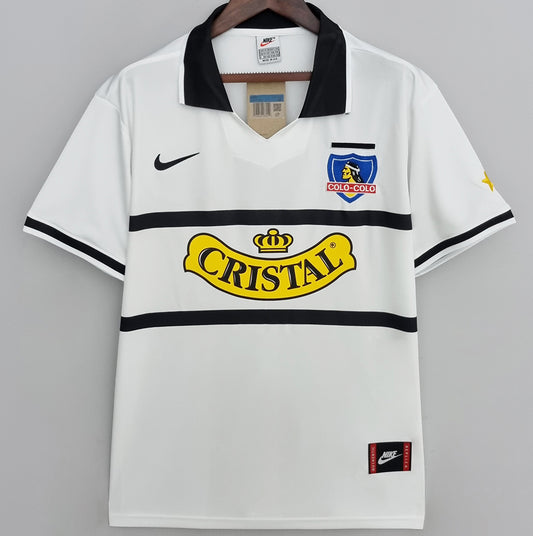 Jersey 1996/97 Colo-Colo Local Manga corta Versión Fan Retro