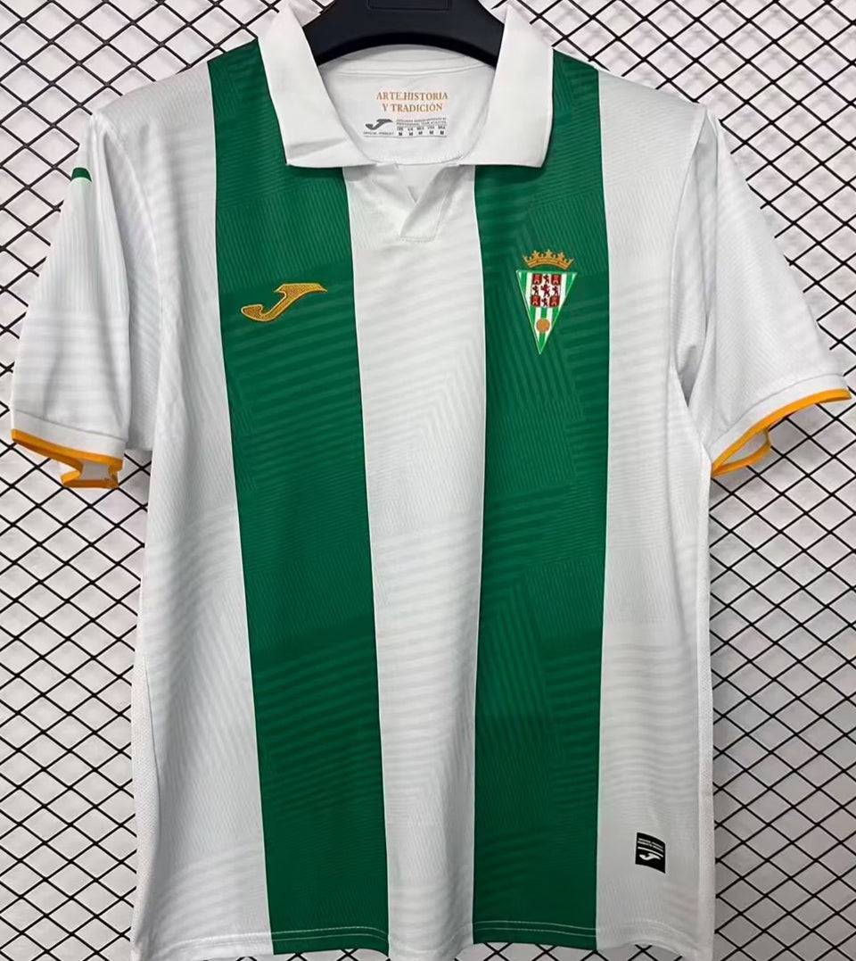 jersey 2026/27 cordoba local manga corta versión fan