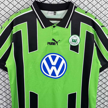 Jersey 1999/2000 Wolfsburg Visitante Manga corta Versión Fan Retro