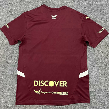 Jersey 2025/26 Liga Dep Universitaria Quito Visitante Manga corta Versión Fan