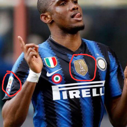 Jersey 2010/11 Inter Milan Local Manga larga Versión Fan Retro