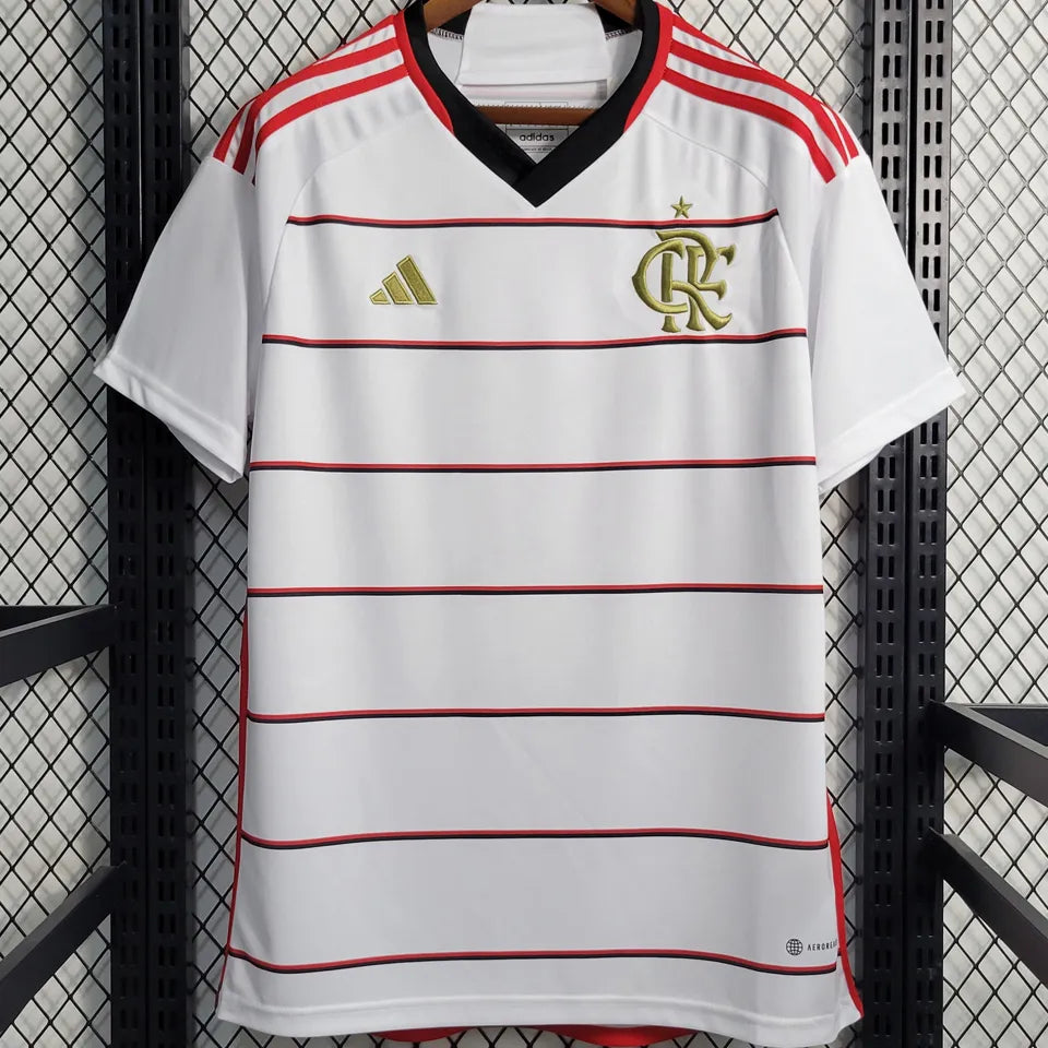 Jersey 2023/24 Flamengo Visitante Manga corta Versión Fan