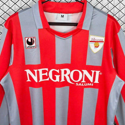 Jersey 1995/1996 Cremona Local Manga larga Versión Fan Retro