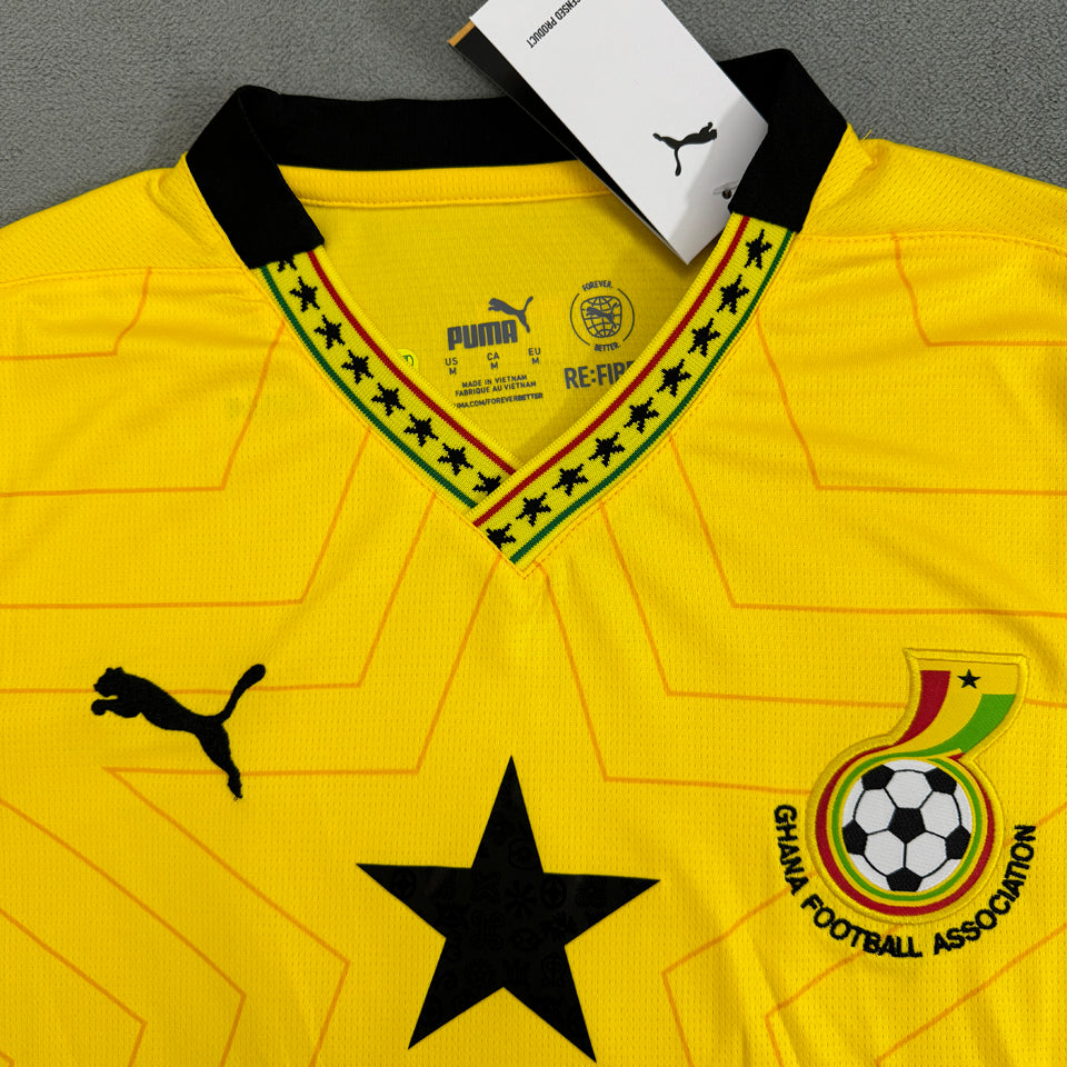 2025 ghana visitante versión fan selecciones
