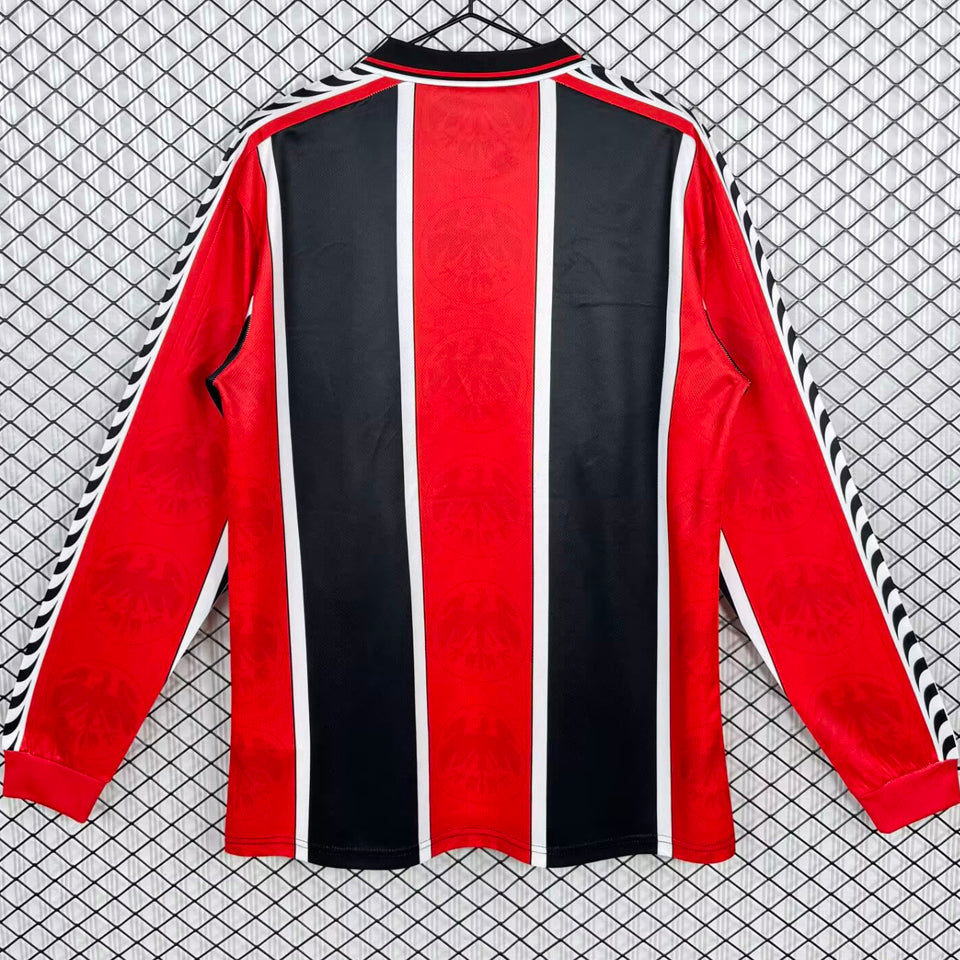 jersey 1996/1997 frankfurt local manga larga versión fan retro