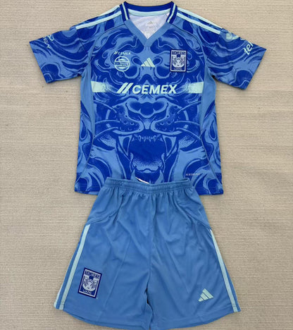 Jersey 2025/26 Tigres Visitante Manga corta Niño