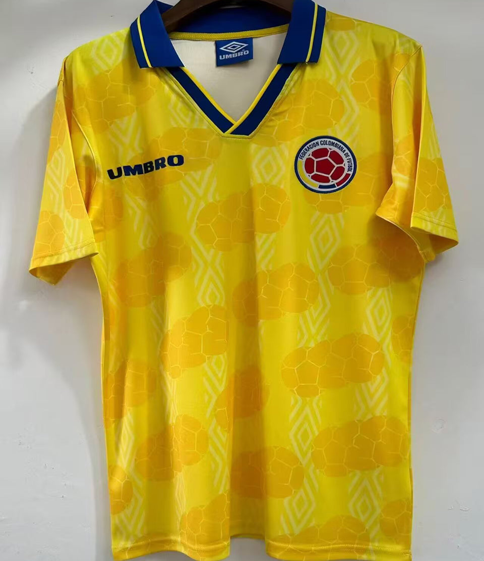 1994 colombia local versión fan selecciones retro