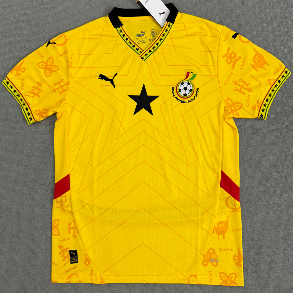 2025 ghana visitante versión fan selecciones
