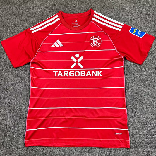 Jersey 2025/26 Fortuna Dusseldorf Hoem Especial Manga corta Versión Fan