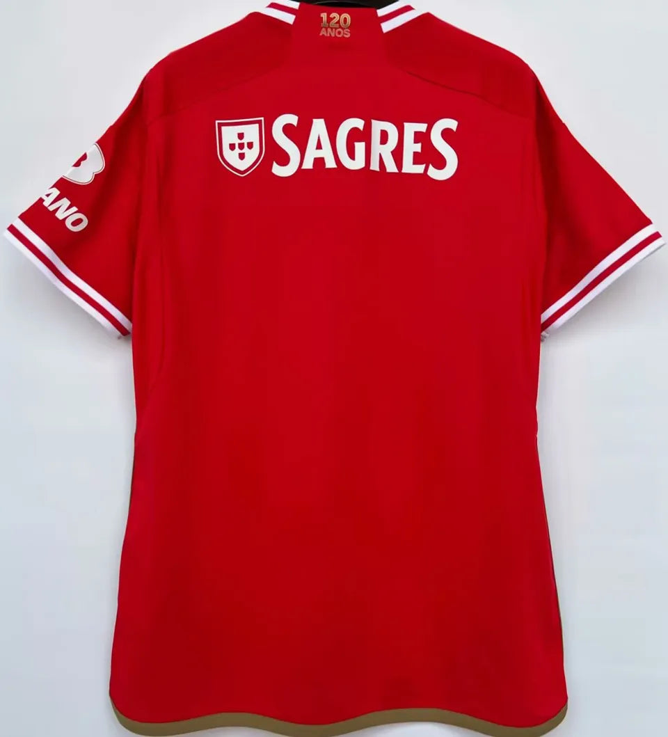 Jersey 2023/24 Benfica Local Manga corta Versión Fan