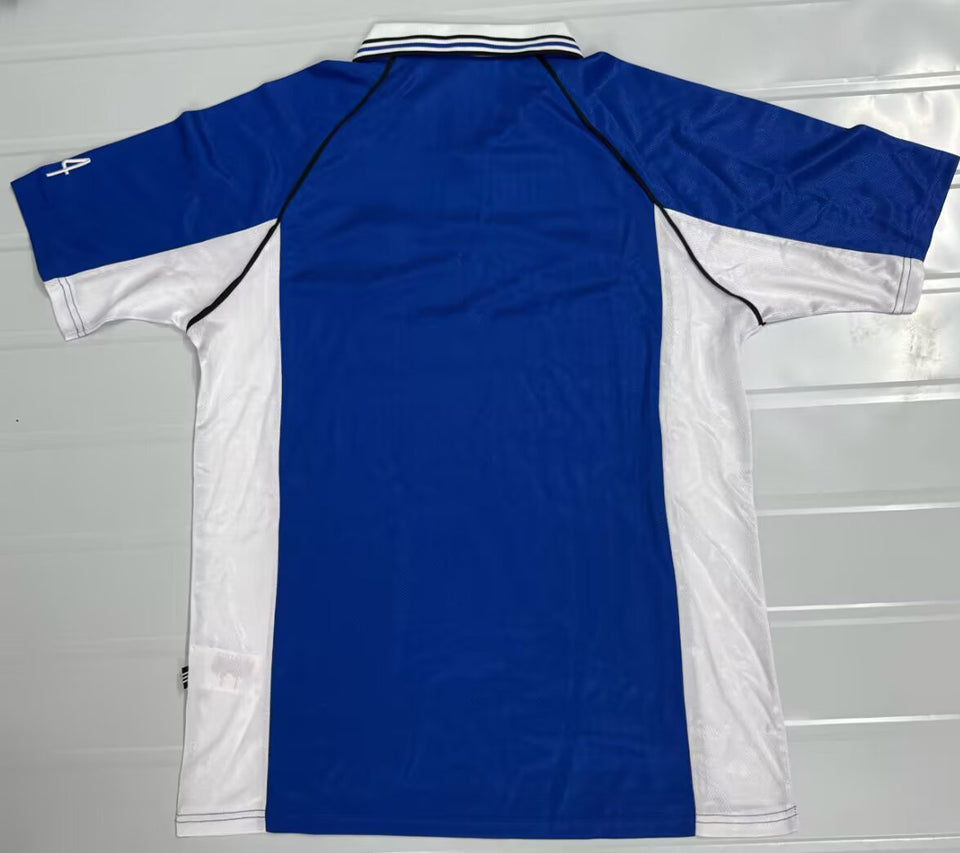 jersey 1998/2000 schalke 04 local manga corta versión fan retro