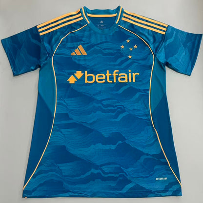 Jersey 2025/26 Cruzeiro Tercero Manga corta Versión Fan