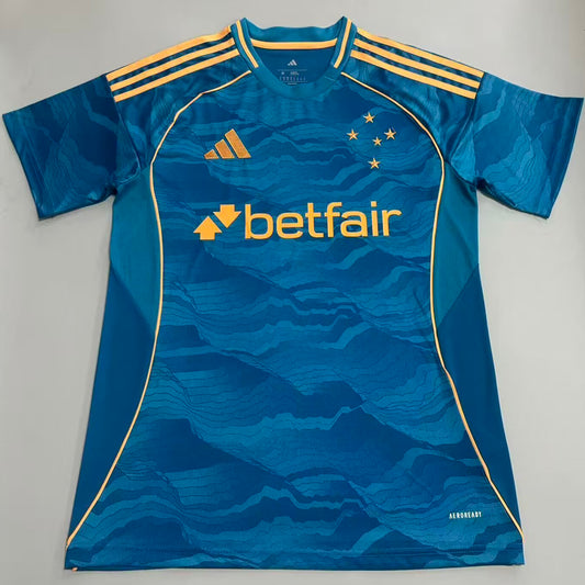 Jersey 2025/26 Cruzeiro Tercero Manga corta Versión Fan