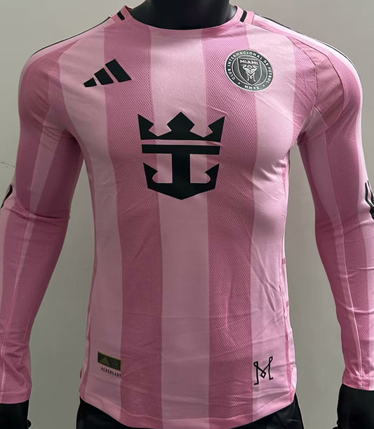 Jersey 2025/26 Inter Miami Local Manga larga Versión Jugador