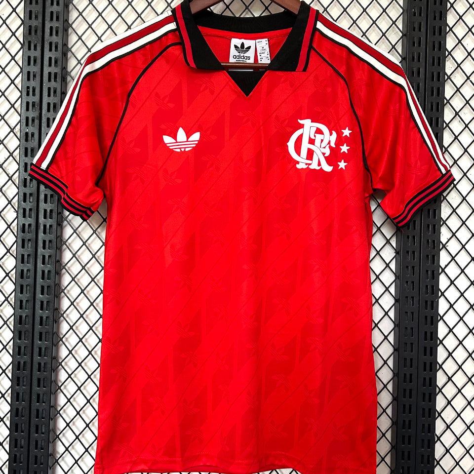 jersey 2024/25 flamengo especial manga corta versión fan retro