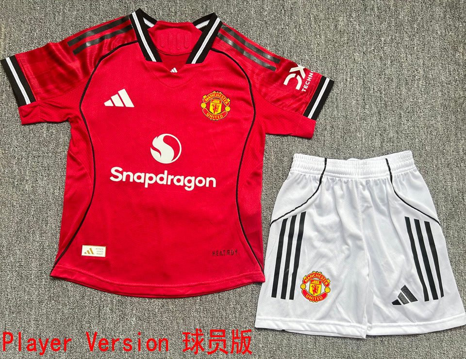 Jersey 2025/26 Manchester United Local Manga corta Versión Jugador