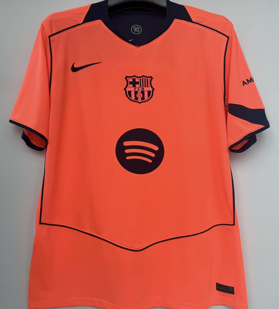 Jersey 2025/26 Barcelona Tercero Manga corta Versión Fan
