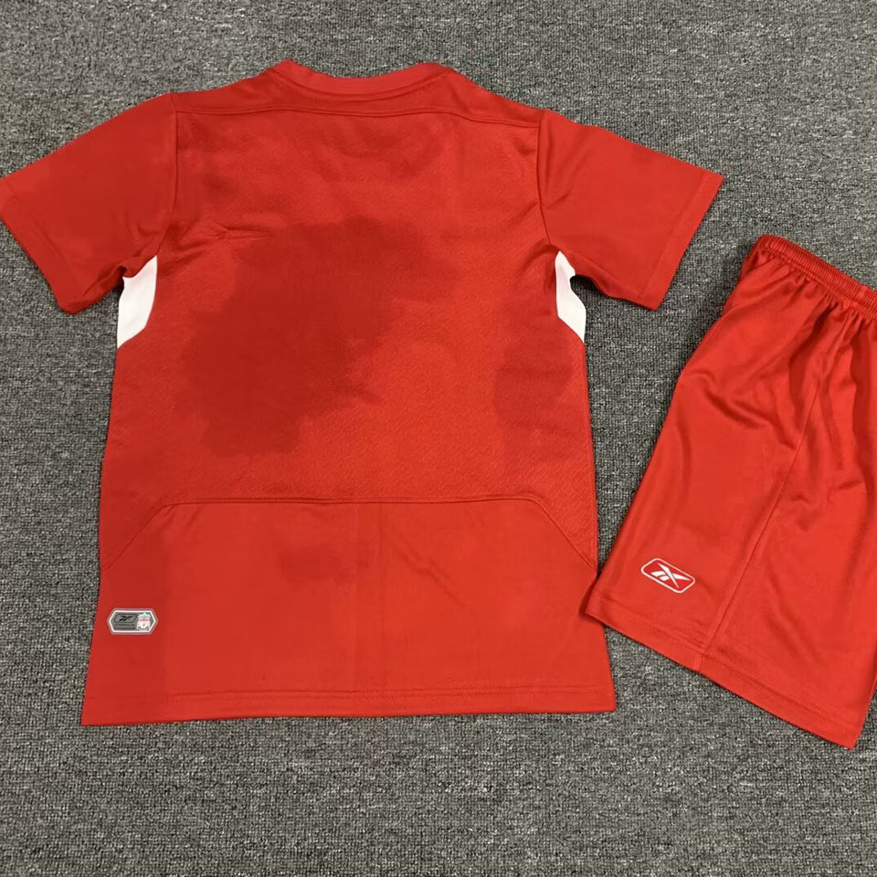 Jersey 2004/05 Liverpool Local Manga corta Niño Retro