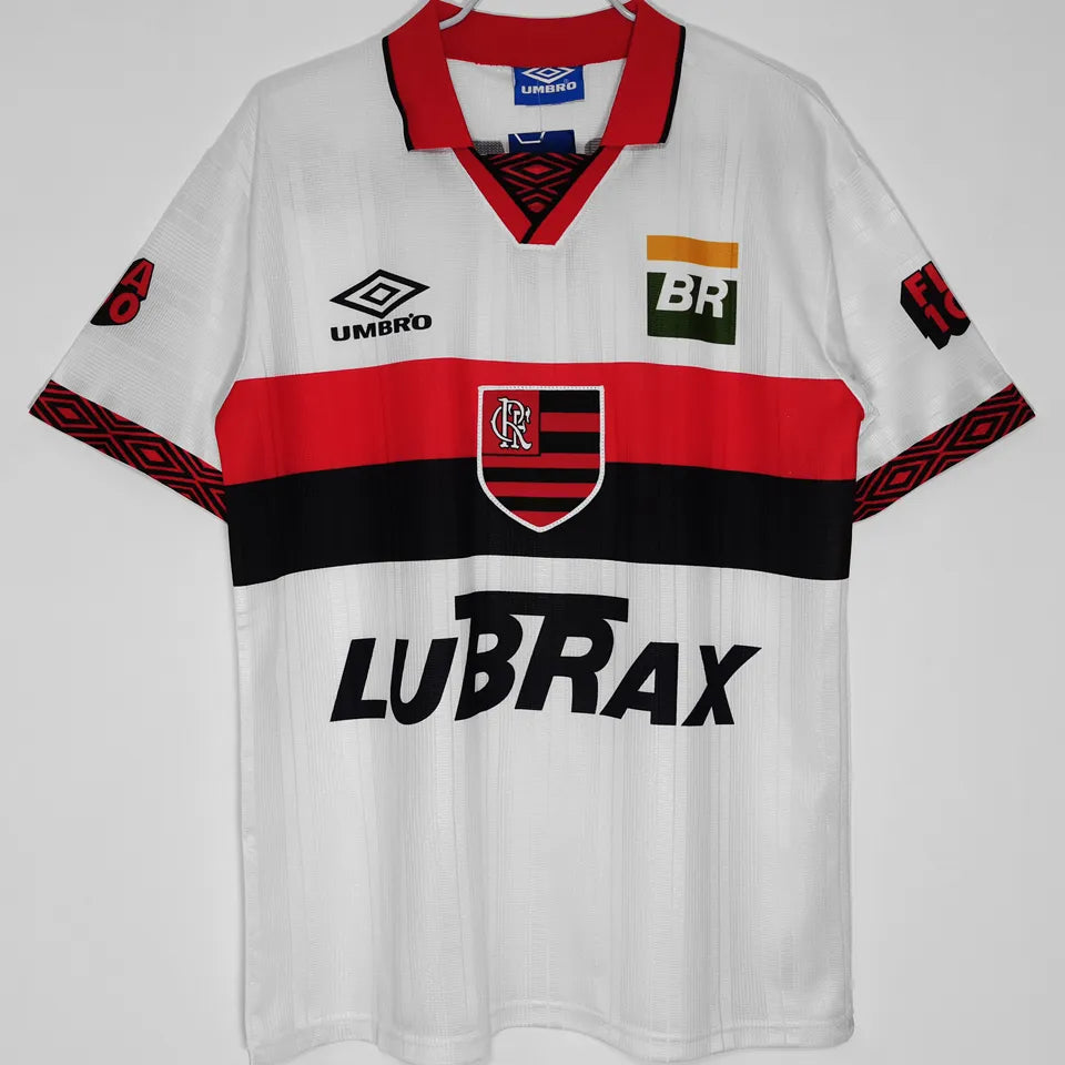 Jersey 1995 Flamengo Visitante Manga corta Versión Fan Retro