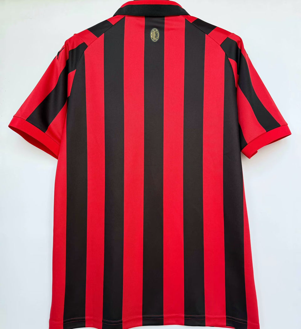 jersey 2025 ac milan especial manga corta versión fan