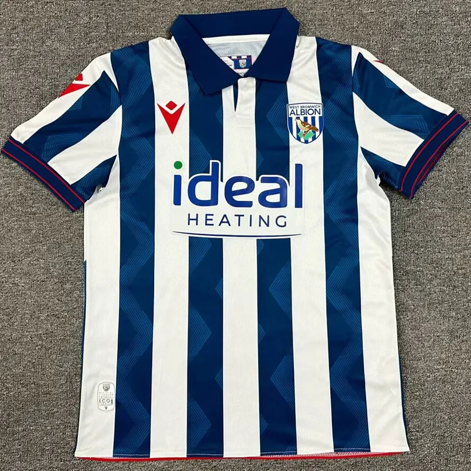 Jersey 2024/25 West Bromwich Albion Local Manga corta Versión Fan