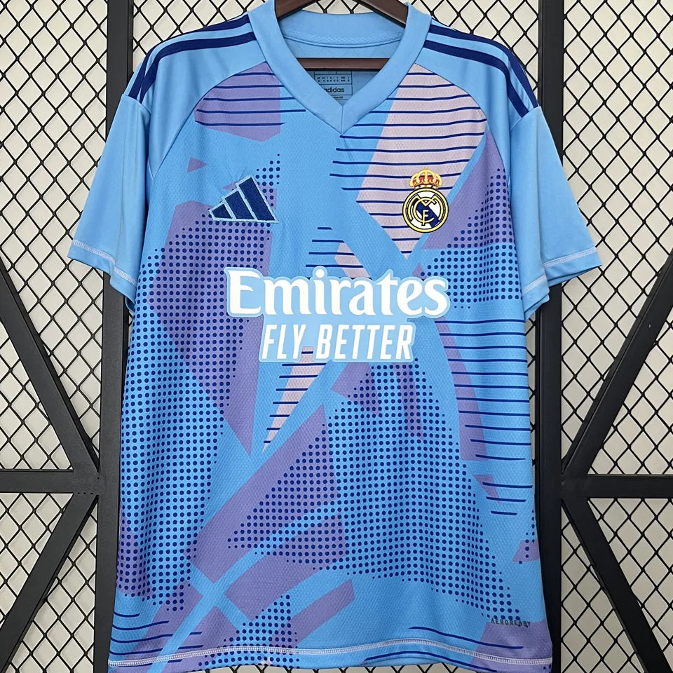 Jersey 2024/25 Real Madrid Portero Manga corta Versión Fan