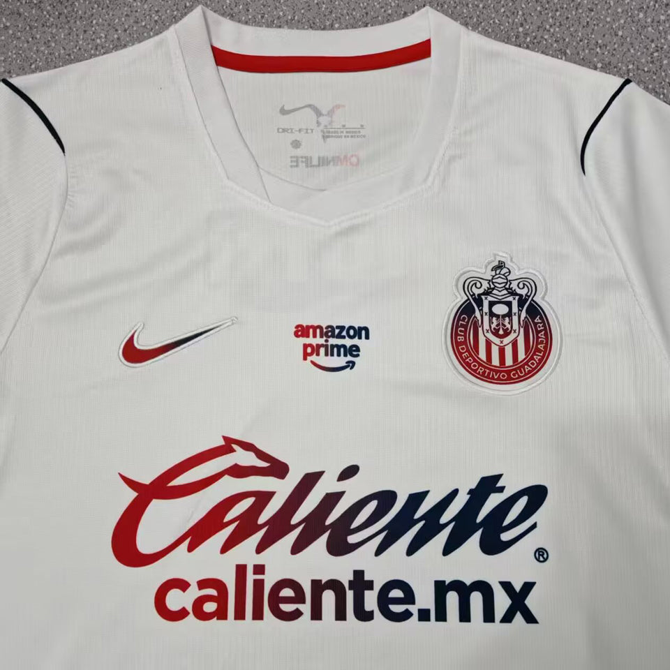 jersey 2026/27 chivas visitante manga corta versión fan
