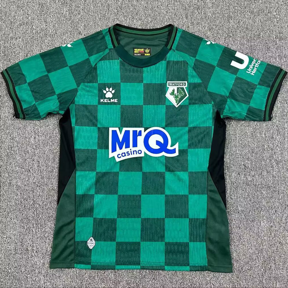 jersey 2025/26 watford visitante manga corta versión fan