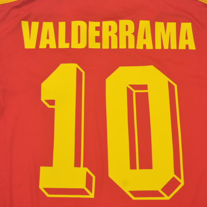 1990 colombia local versión fan selecciones retro