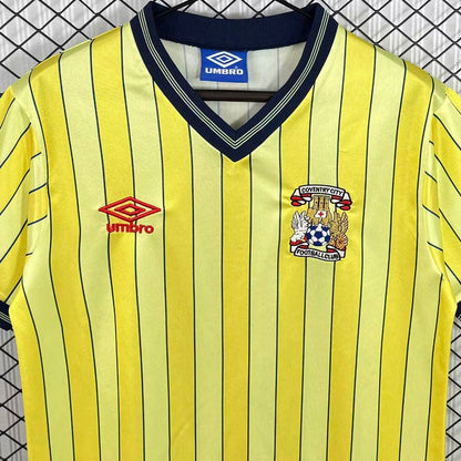 Jersey 1983/1986 Coventry City Visitante Manga corta Versión Fan Retro