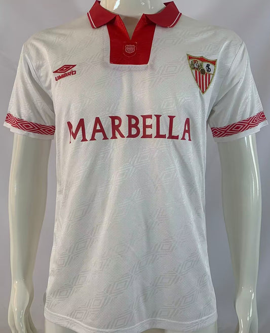 Jersey 1994/96 Sevilla FC Local Manga corta Versión Fan Retro