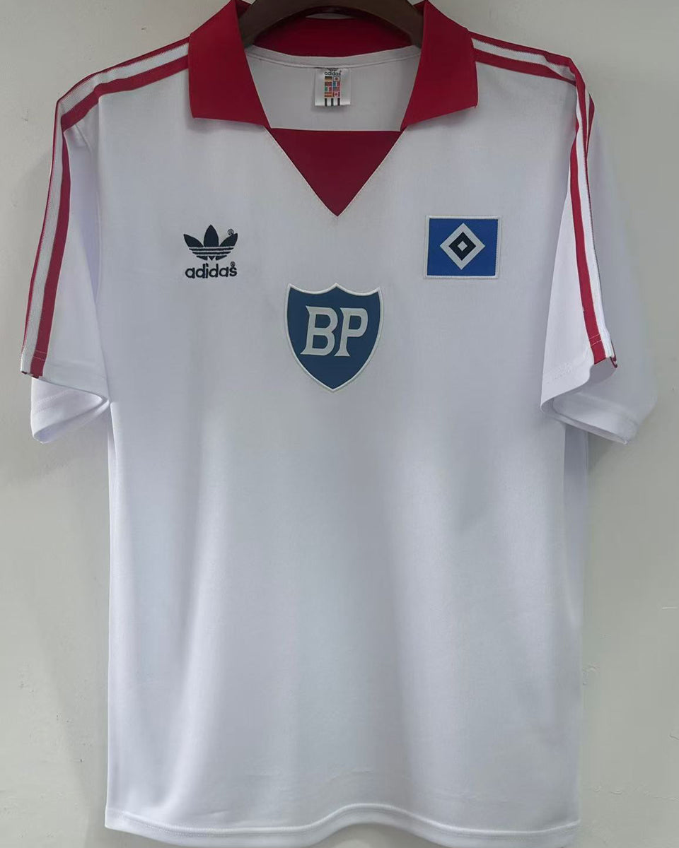 jersey 1980 hamburger local manga corta versión fan retro